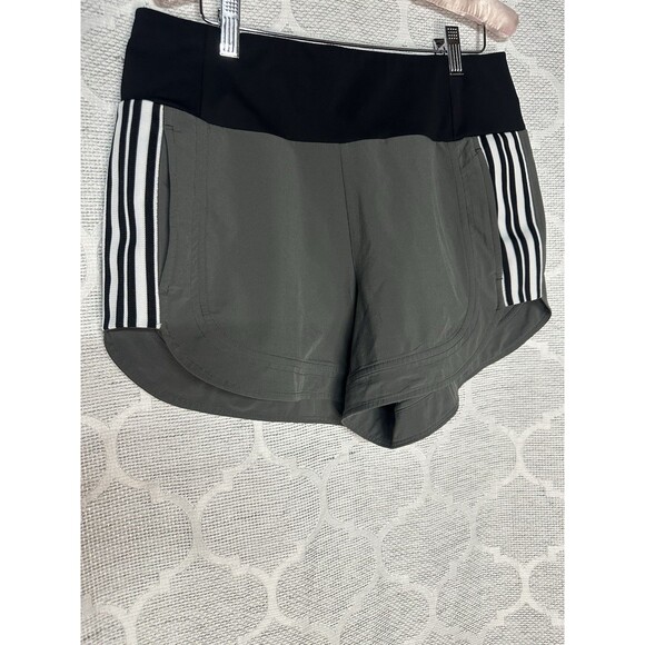 Athleta Pants - Athleta Womens Ascender Athletic Gym Shorts Side Stripes Running Workout Sz 8